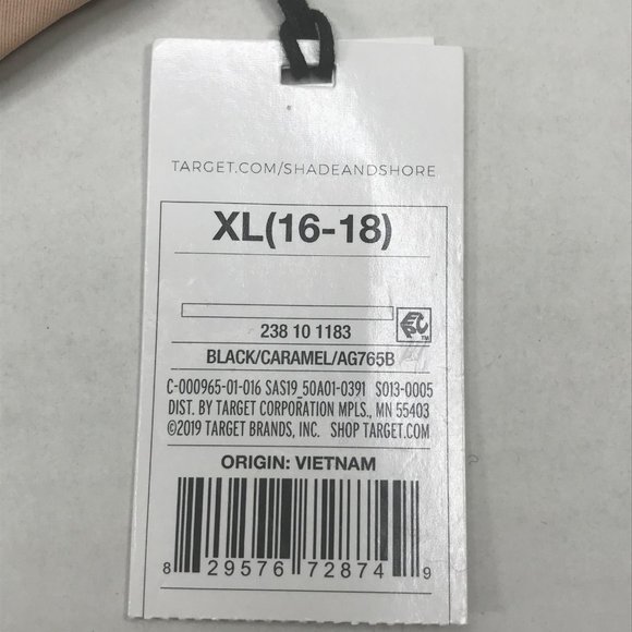 Shade And Shore Women's Size XL 16-18 Strappy Side Cheeky Bikini Bottom New - Picture 5 of 9